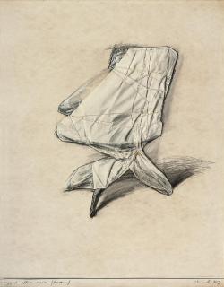 Christo - Wrapped Office Chair, Project