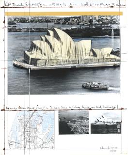 Christo - Wrapped Opera House (Project For Sydney) (S. 155)