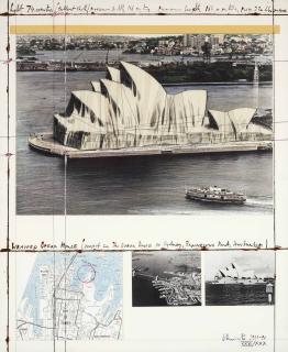 Christo - Wrapped Opera House, Project for Sydney