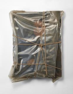 Christo - Wrapped portrait of Guido Le Noci