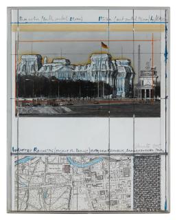 Christo - Wrapped Reichstag (Project for Berlin)
