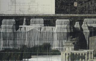 Christo - Wrapped Reichstag (Project for Berlin)