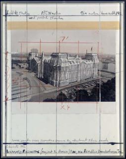Christo - Wrapped Reichstag (Project for Berlin)
