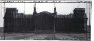 Christo - Wrapped Reichstag (Project for Berlin)