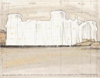 Christo - Wrapped Reichstag, Project for Berlin