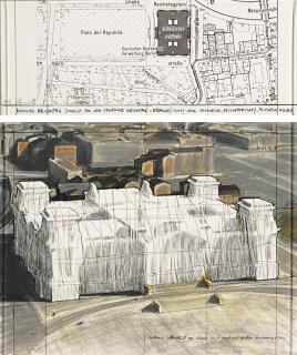 Christo - Wrapped Reichstag (Project For Der Deutsche Reichstag - Berlin)