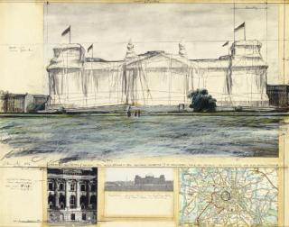Christo - Wrapped Reichstag (Project for West Berlin)