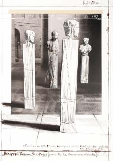 Christo - Wrapped Roman Sculptures, Project for Die Glyptothek, München (S. 158)
