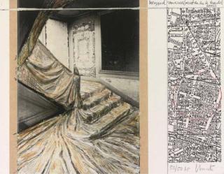 Christo - Wrapped Staircase