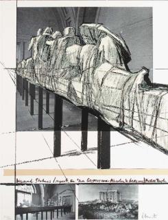 Christo - Wrapped Statues (Project for \'Der Glyptomer-München\', West Germany)