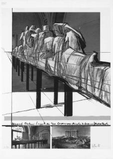 Christo - Wrapped Statues, Project for the Glyptothek, Munich, West Germany (Schellmann and Benecke 135)