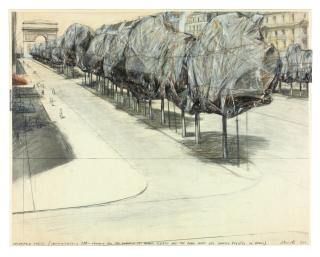 Christo - Wrapped Trees