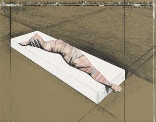 Christo - Wrapped Woman (Project for the Institute of Contemporary Art, Philadelphia)