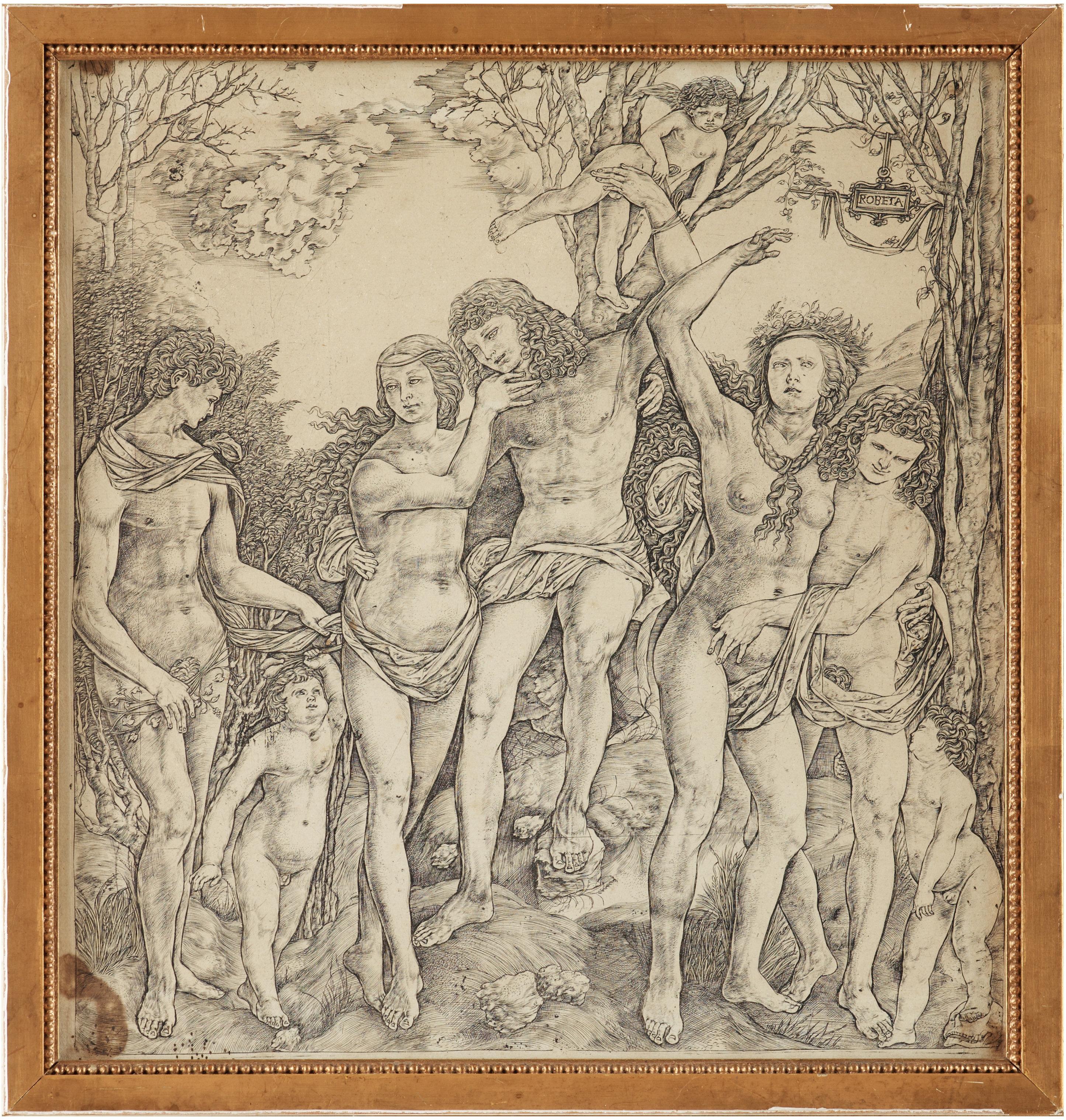 Christofano Robetta - Allegory of Carnal Love