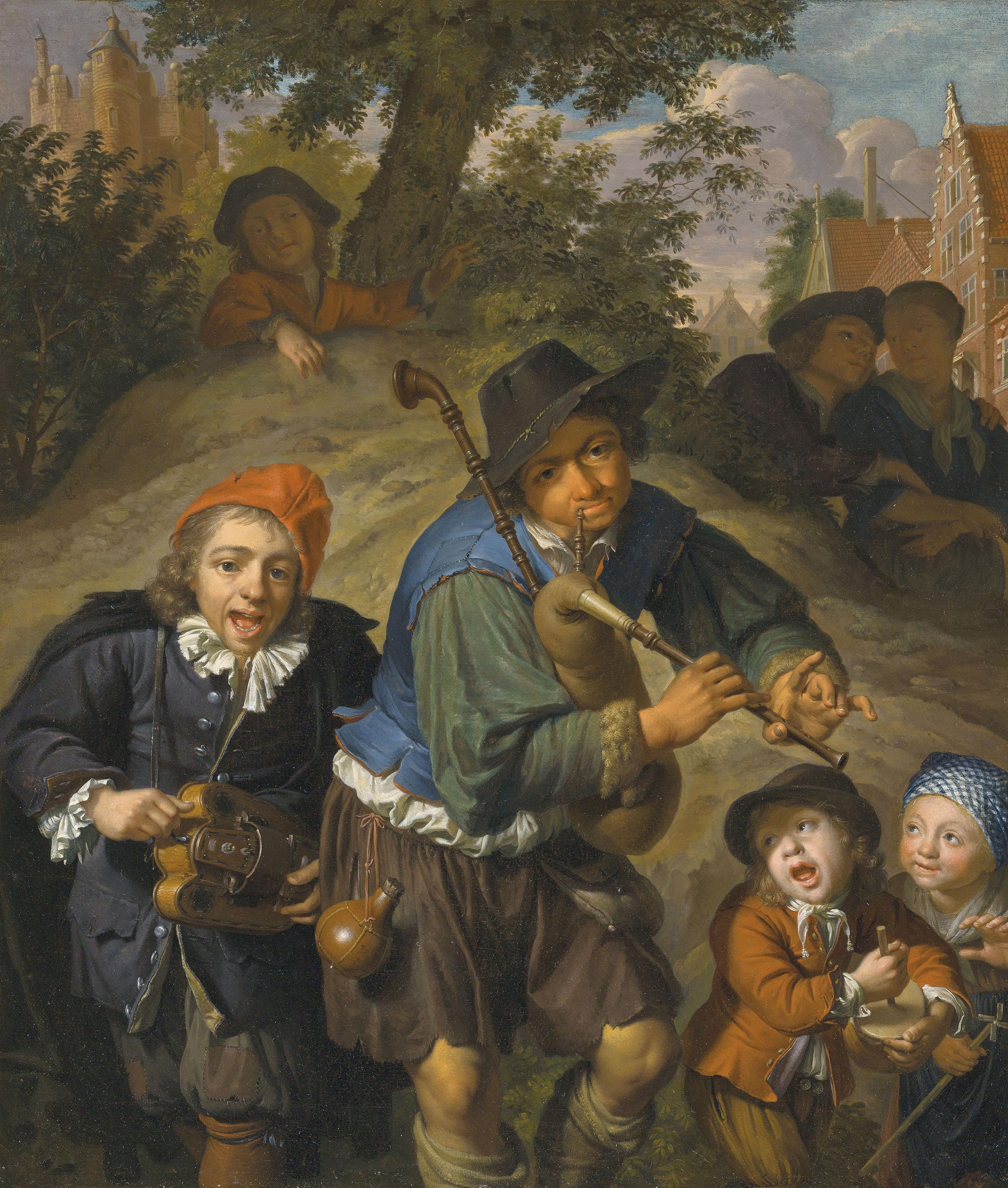 Christoffel Lubieniecki - A merry band of travelling musicians