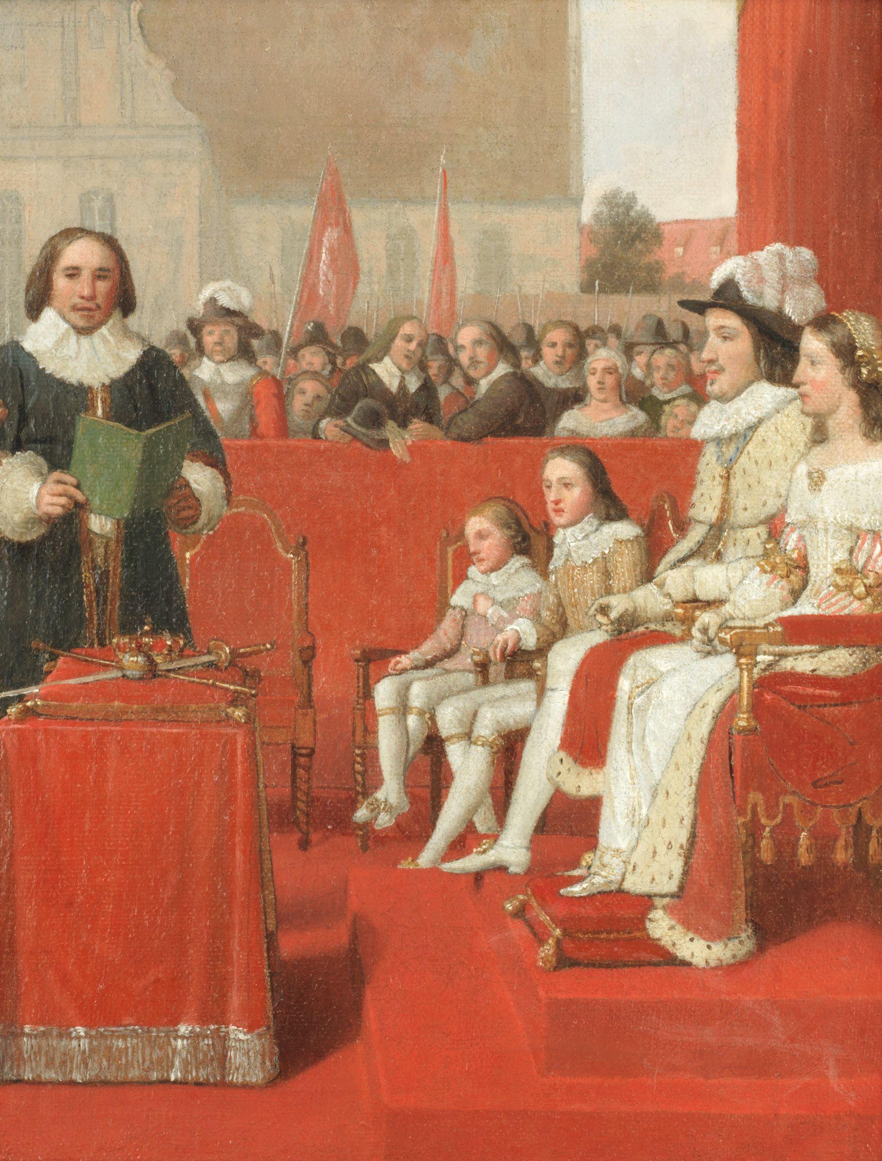 Christoffer Wilhelm Eckersberg - Introduction Of Absolute Monarchy, Denmark 1660