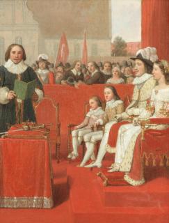 Christoffer Wilhelm Eckersberg - Introduction Of Absolute Monarchy, Denmark 1660