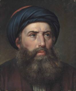 Christoffer Wilhelm Eckersberg - Portraetstudium Af En Graeker-Portrait Of A Greek