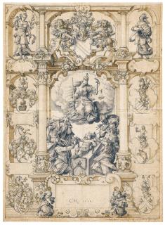 Christoph Murer - An Allegory Of Innocence Besieged By Blind Judgement, Avarice, Envy And Persecution, While Justice Looks On