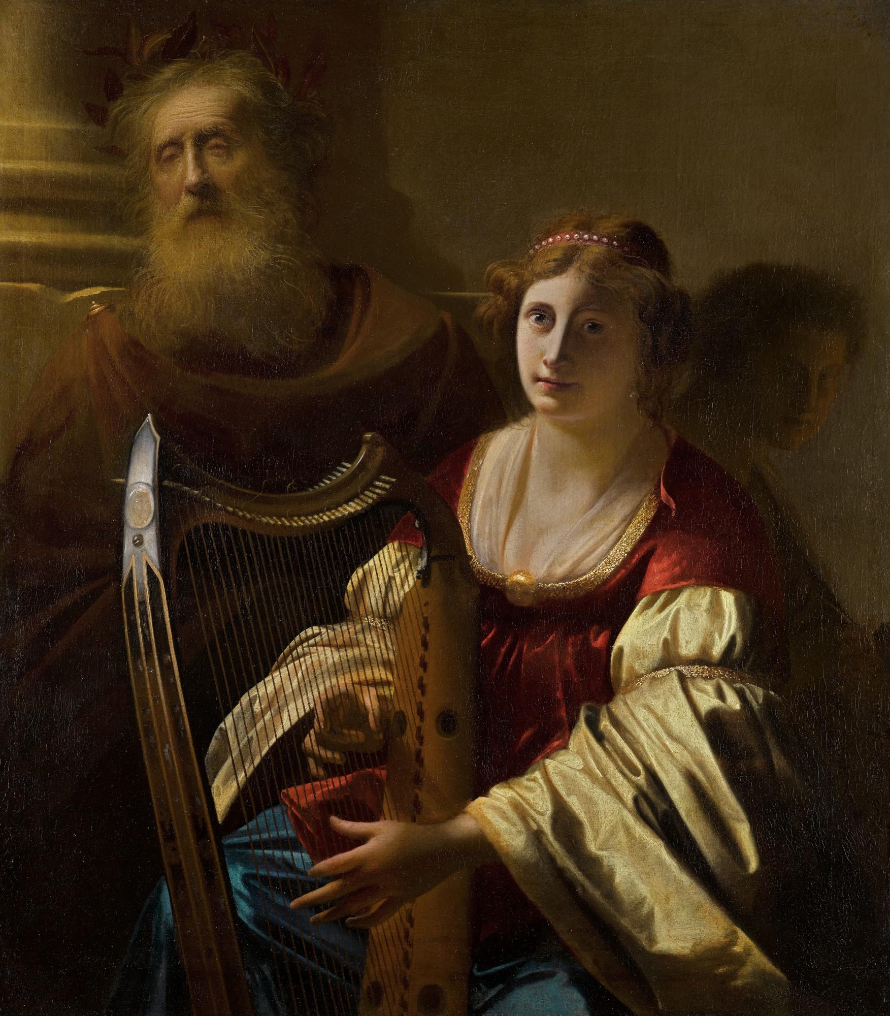 Christoph Paudiss - Homer and his Muse