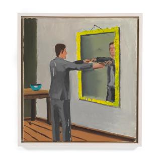 Christoph Ruckhäberle - Man With a Mirror, 2000