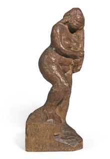 Christoph Voll - Akt Mit Offenem Haar (Nude With Flowing Hair)