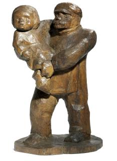 Christoph Voll - Arbeiter mit Kind