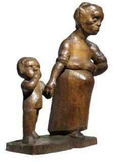 Christoph Voll - Arbeiterfrau mit Kind