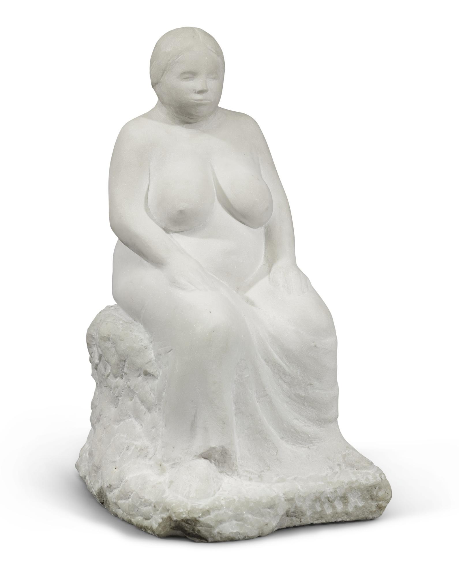 Christoph Voll - Kleine Sitzende Dicke (Small Seated Woman)