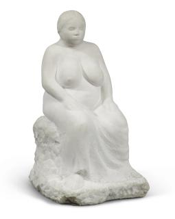 Christoph Voll - Kleine Sitzende Dicke (Small Seated Woman)