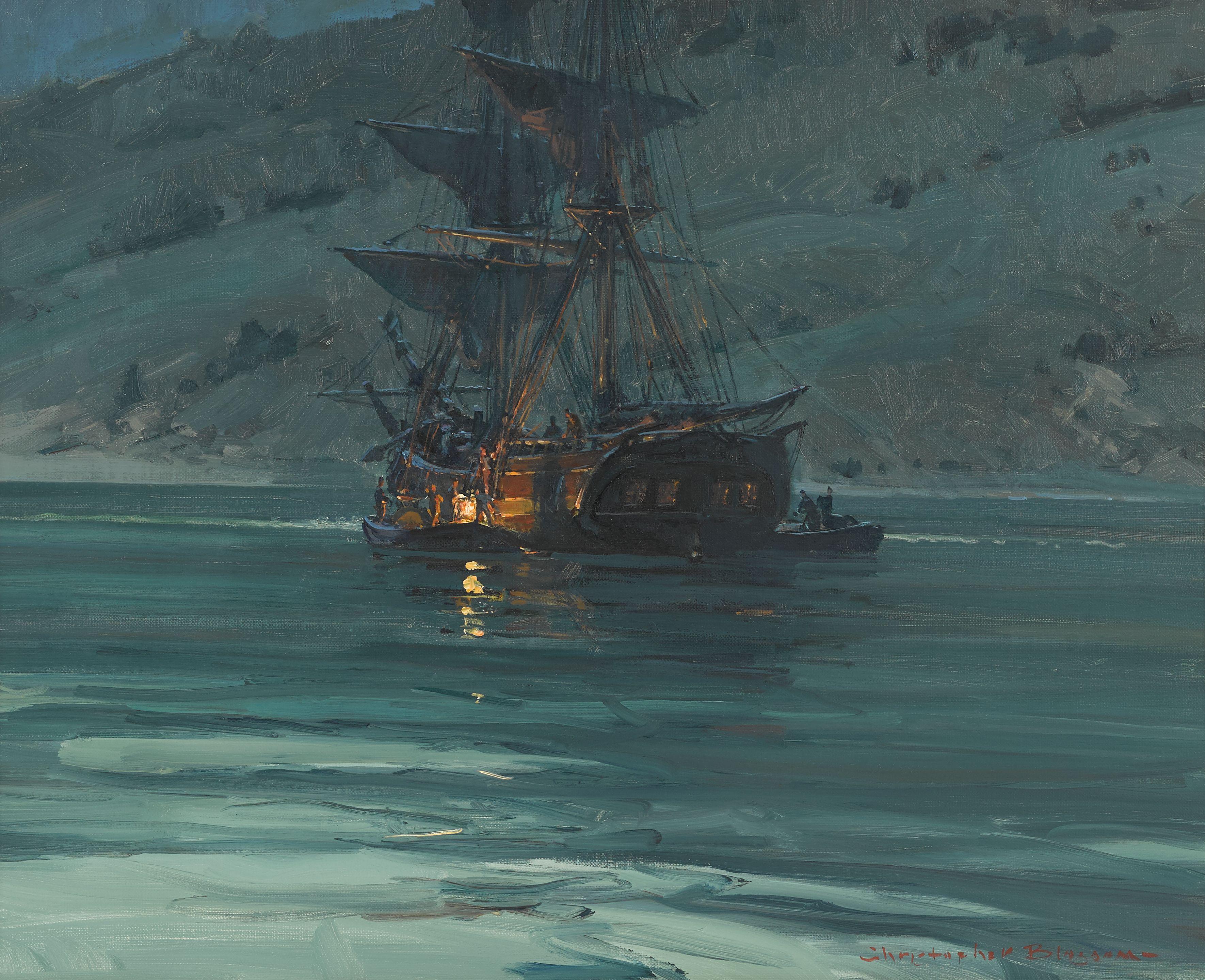 Christopher Blossom - Smuggling off San Diego, The Brig Betsy, September 1800