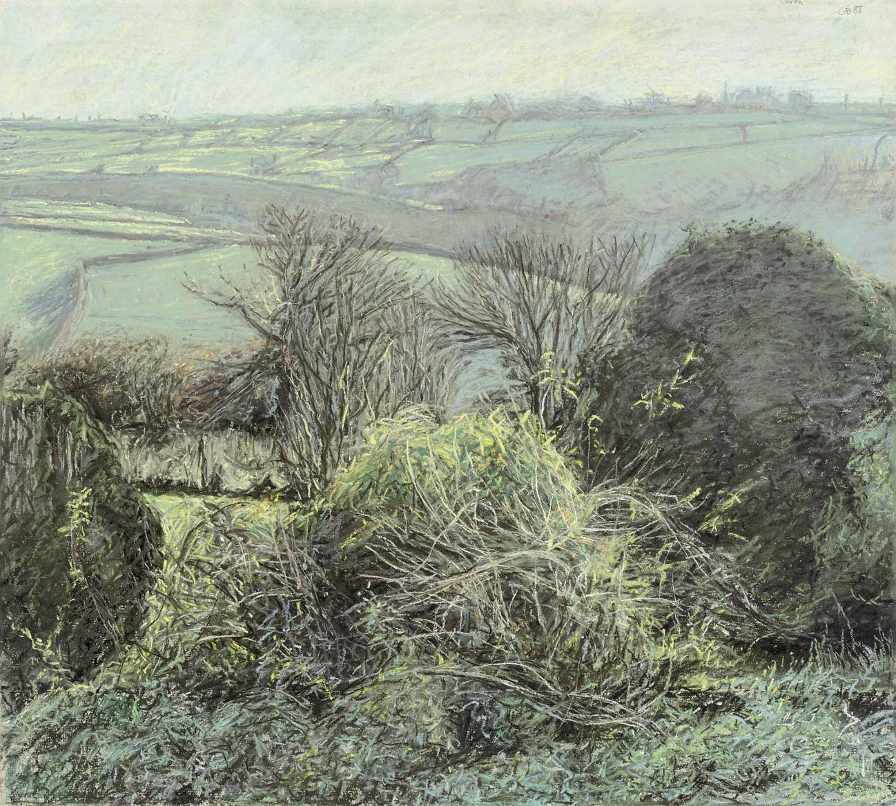 Christopher Bramham - Devon, November Morning in Sunshine
