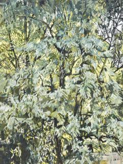 Christopher Bramham - Pear Tree, September Morning