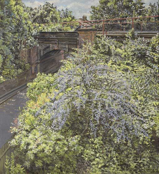 Christopher Bramham - Railway Bridge Spring