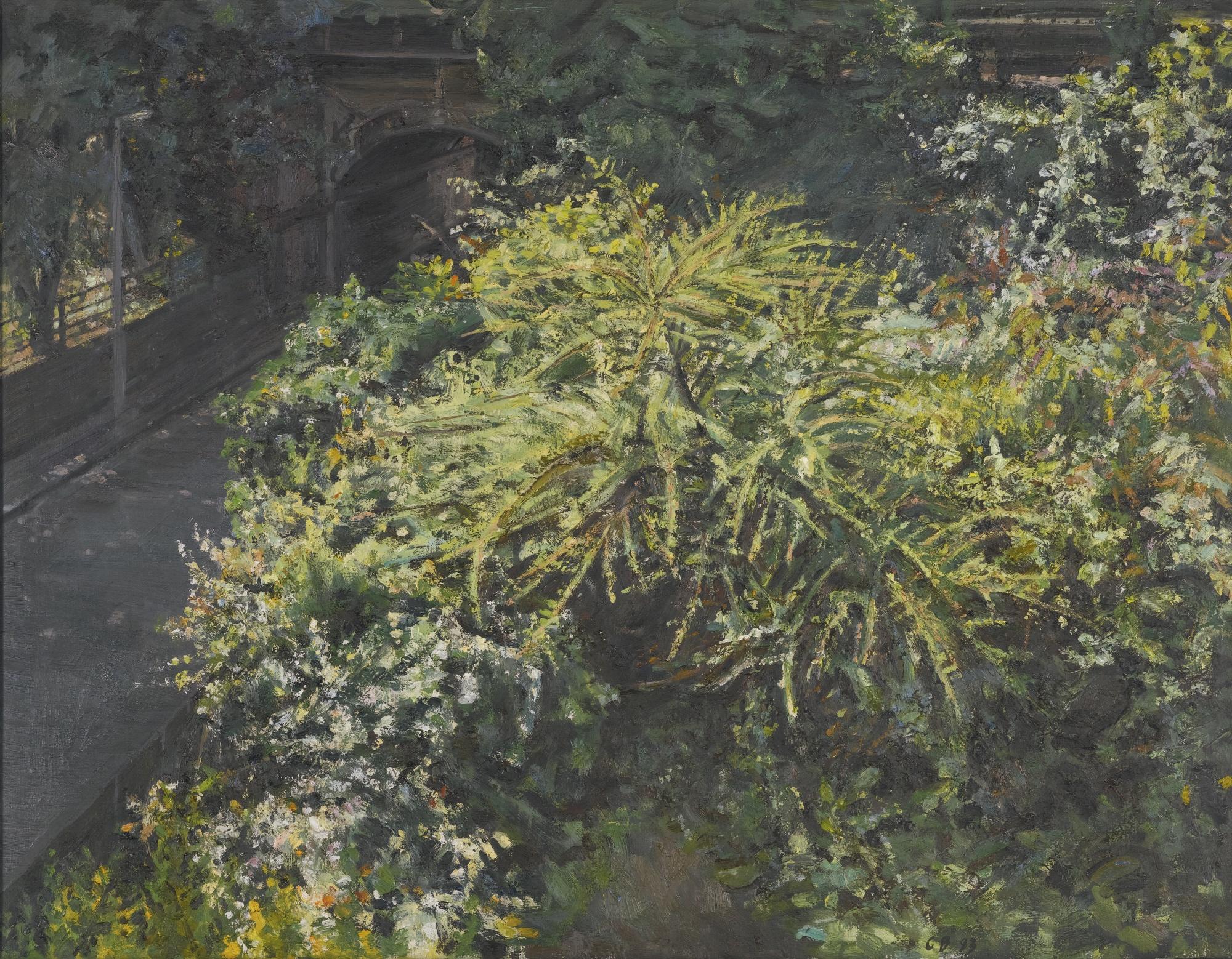 Christopher Bramham - Railway Embankment, August Morning