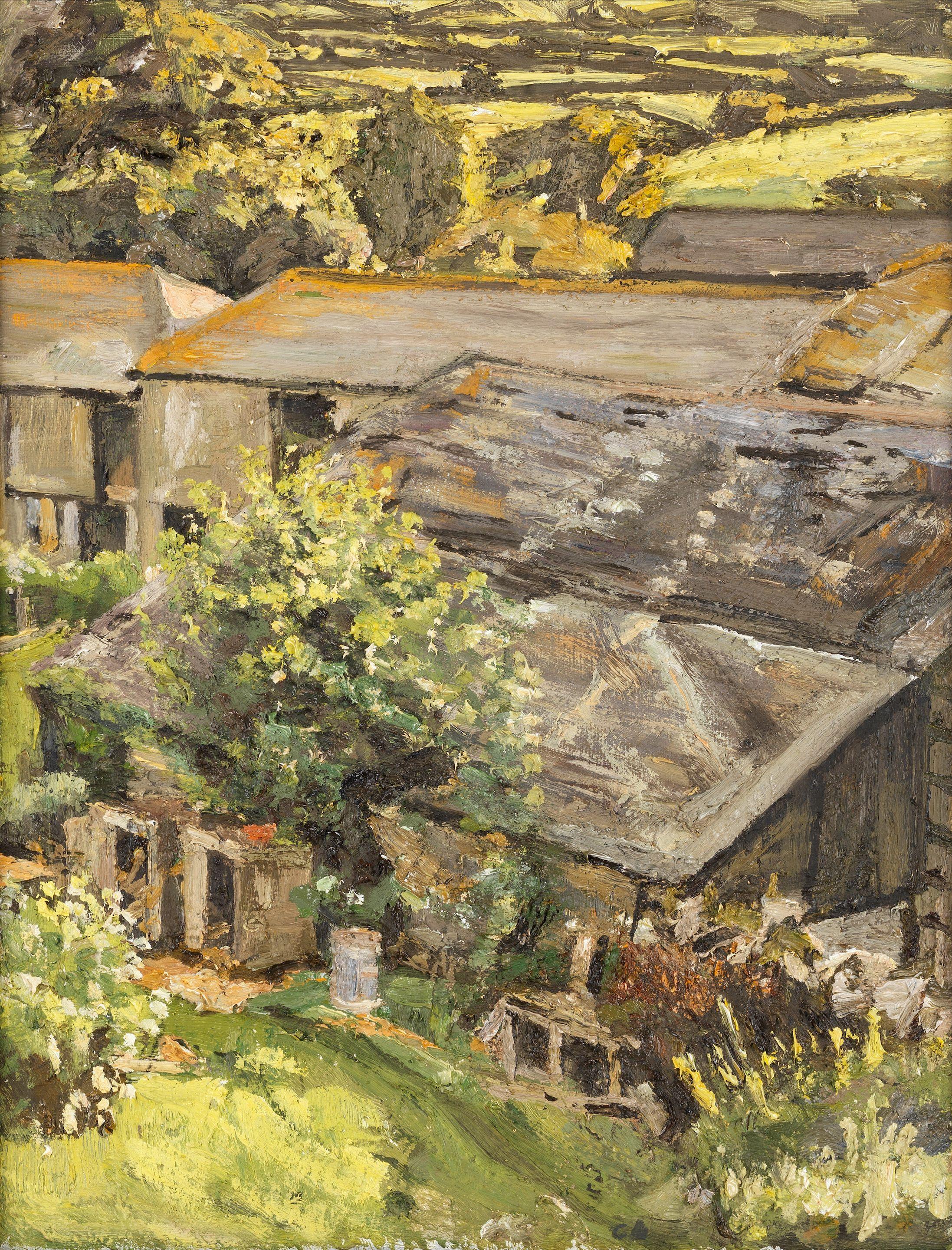 Christopher Bramham - Small Farm, Summer Evening