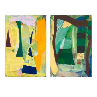 Christopher Brown - Group of two works on paper, 2001