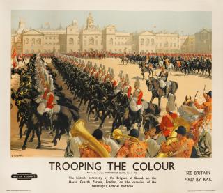 Christopher Clark - British Railways. Trooping The Colour