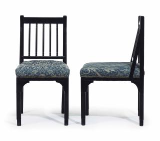 Christopher Dresser - A PAIR OF LATE VICTORIAN AESTHETIC MOVEMENT SIDE CHAIRS, CIRCA 1875