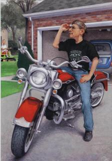 Christopher Fox Payne - King of the Road; and three companion works