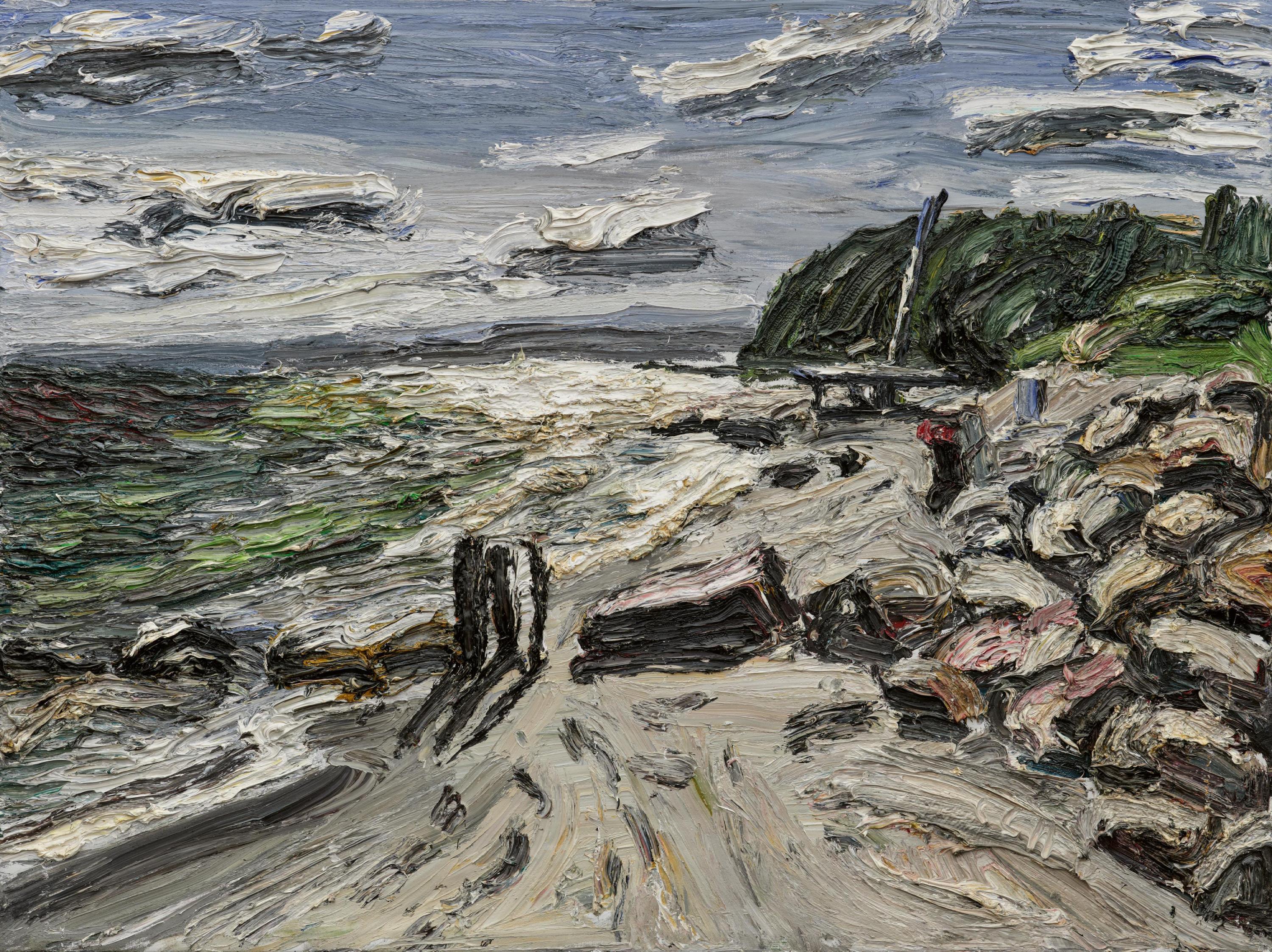 Christopher Lehmpfuhl - Ohne Titel (Morgenlicht in Hohwacht).