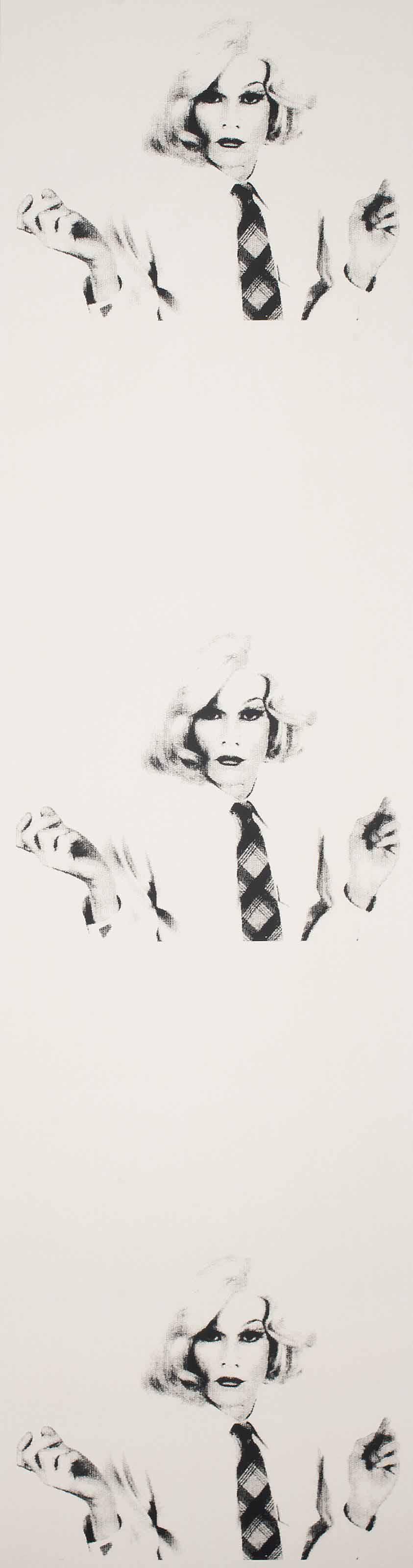Christopher Makos - Andy Warhol in Drag (wallpaper)