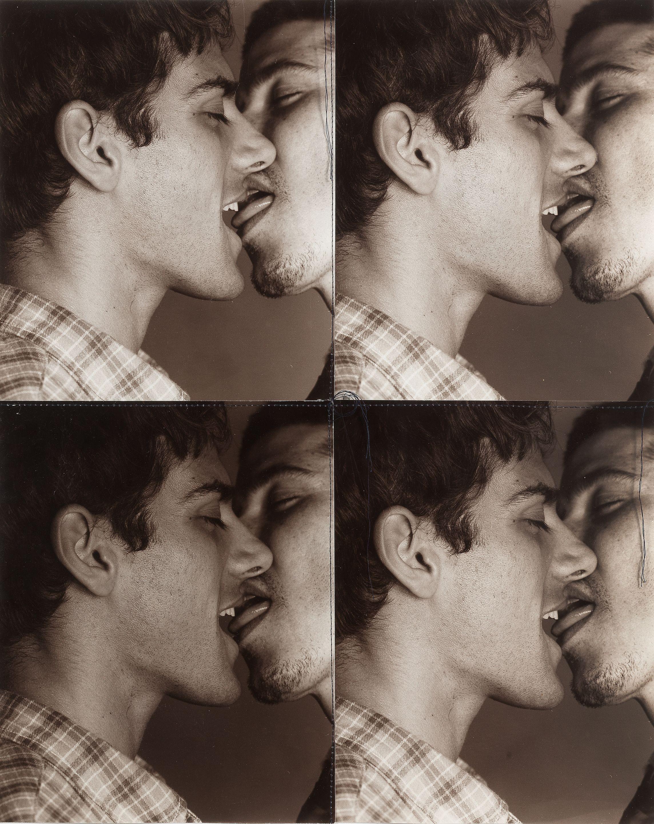 Christopher Makos - Franco And Winston/ Boy Kisses, 1994