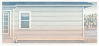 Christopher Pratt - Evening On The Salmonier River - Fall At My Place