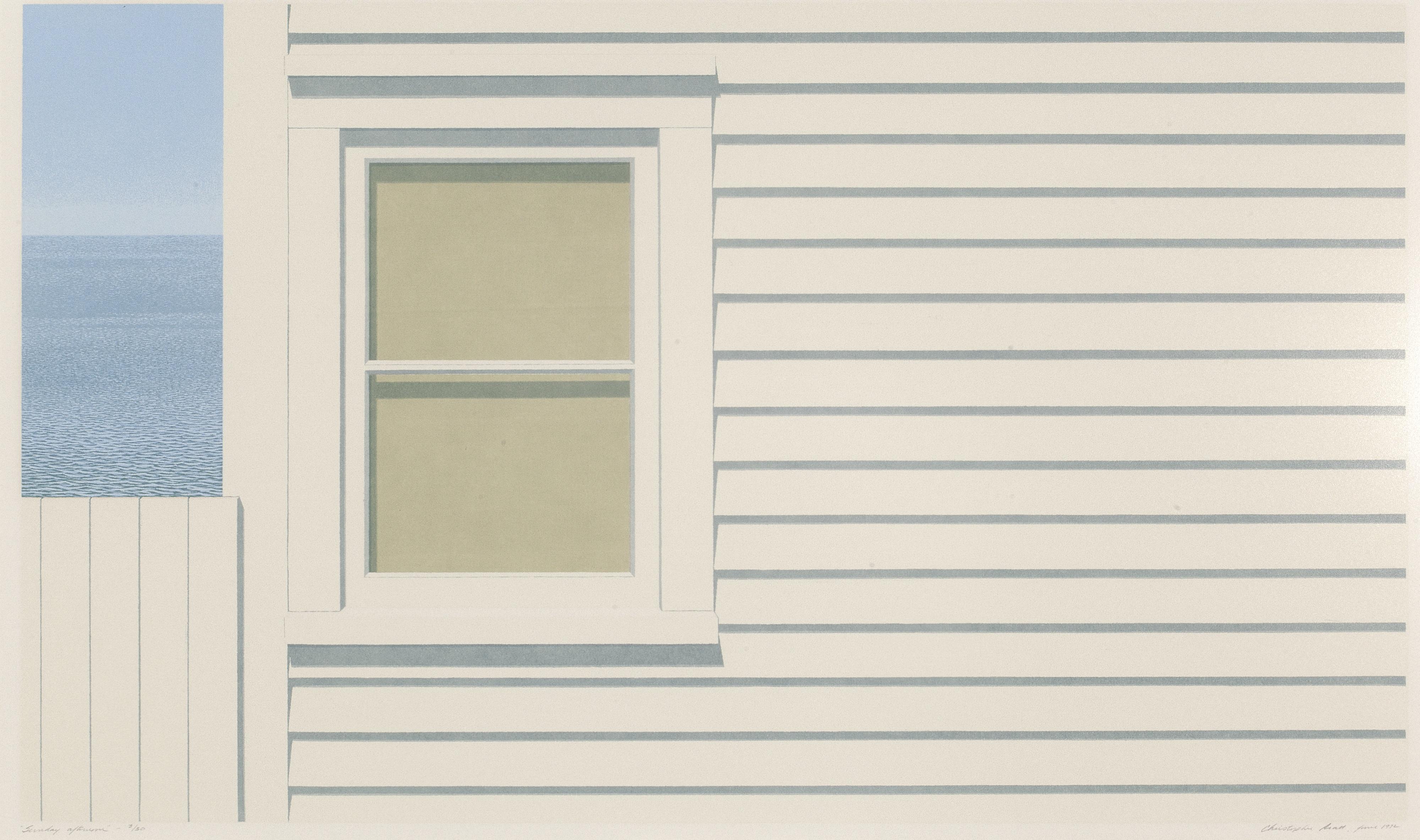 Christopher Pratt - Sunday Afternoon