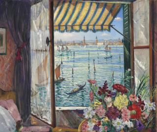 Christopher Richard Wynne Nevinson, A.R.A. - From A Venetian Window