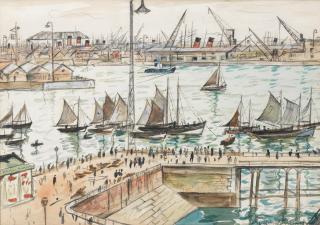 Christopher Richard Wynne Nevinson A.R.A. - Le Havre