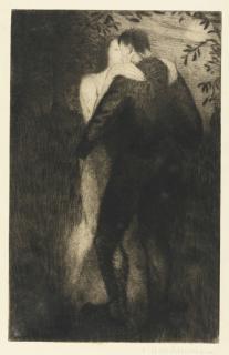 Christopher Richard Wynne Nevinson, A.R.A. - Lovers (Black 62)