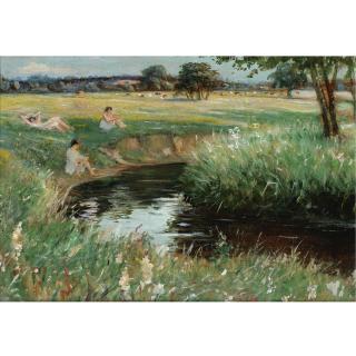 Christopher Richard Wynne Nevinson, A.R.A. - Meadow Sweet