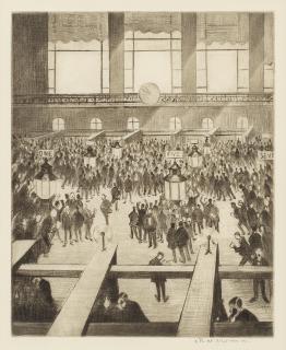 Christopher Richard Wynne Nevinson A.R.A. - New York Stock Exchange